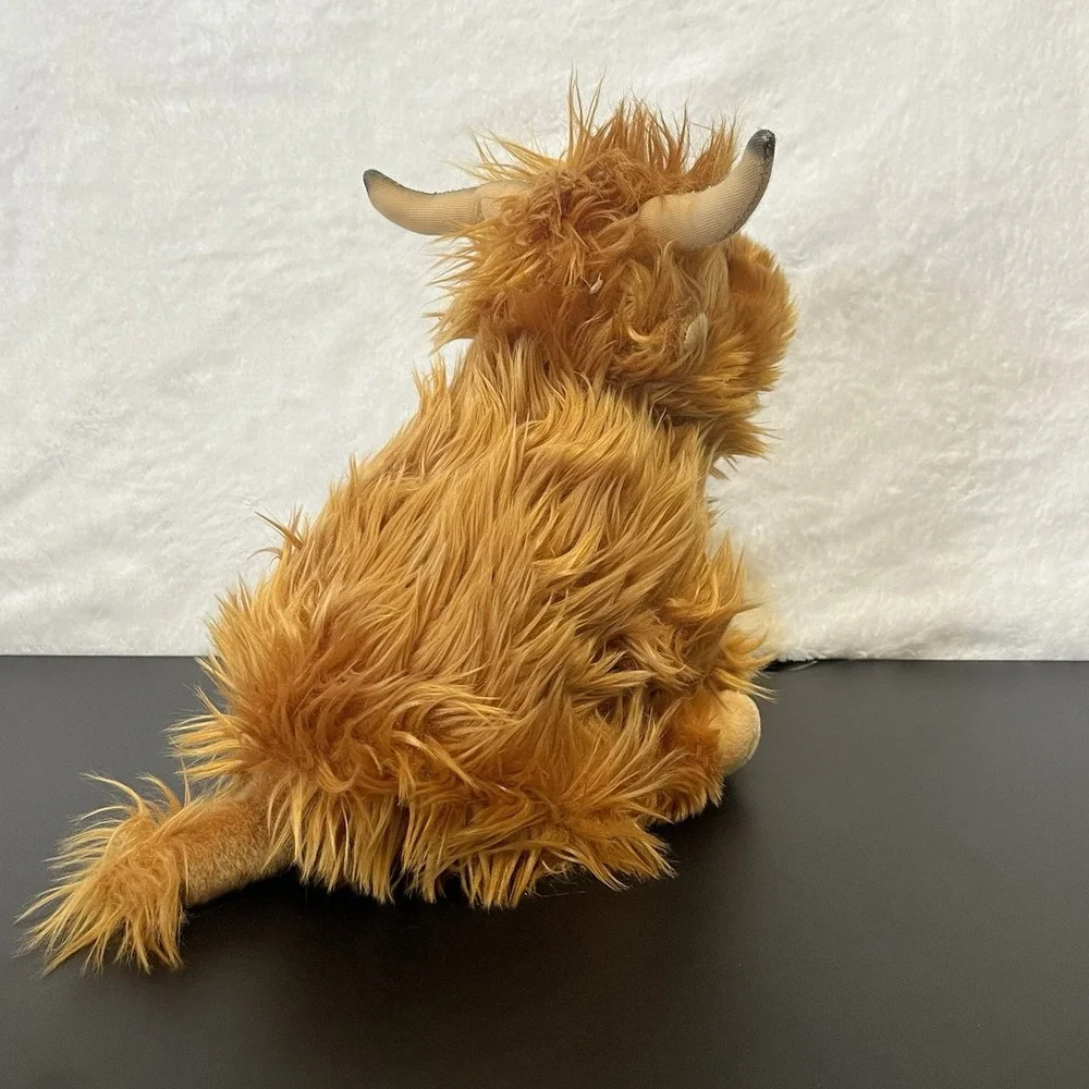 Highland Cow Plush Living Nature Stuffed Animal 9